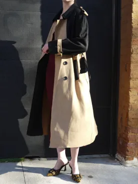 2 tone long coat