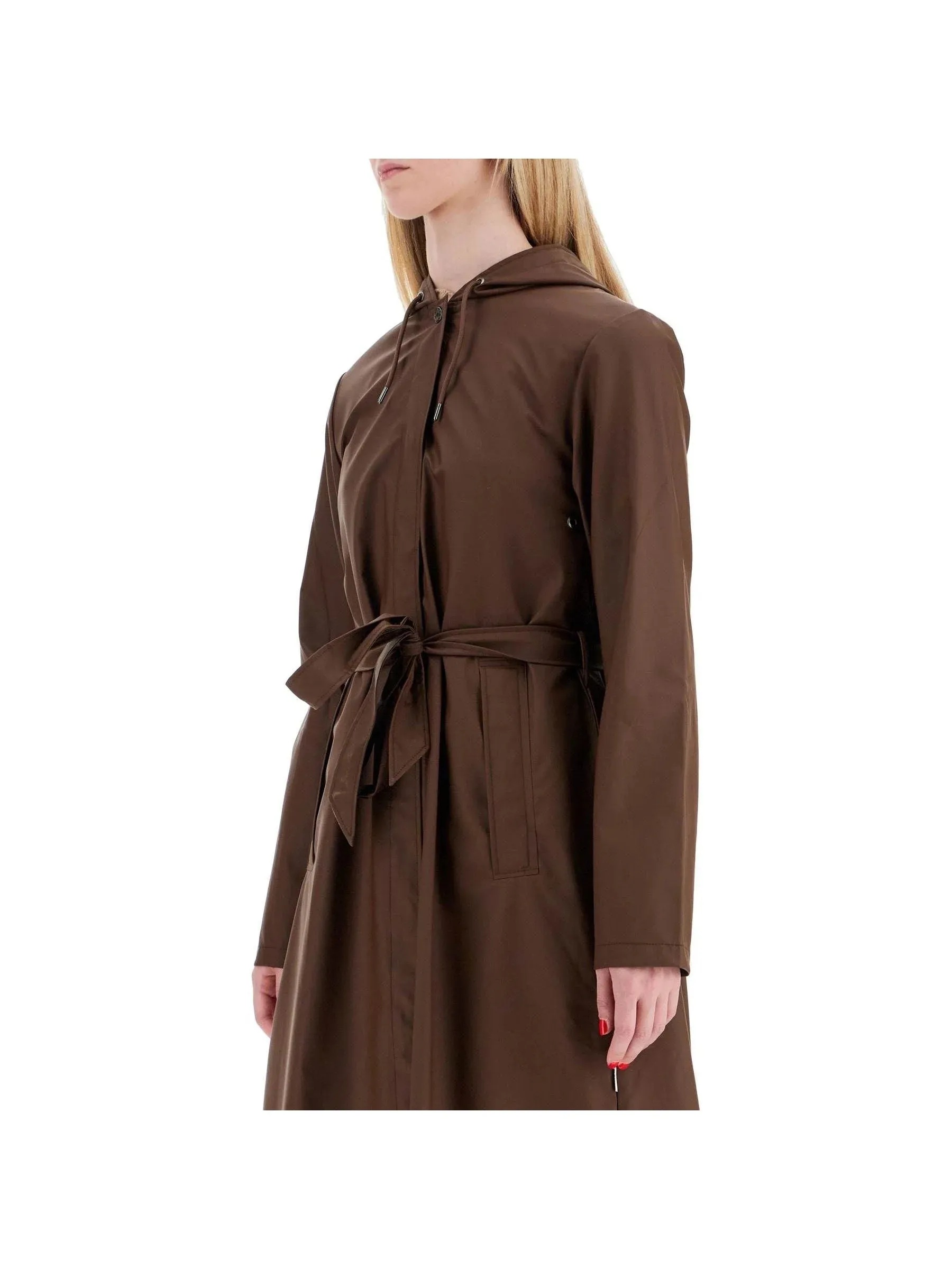 A-line Long Rain Jacket