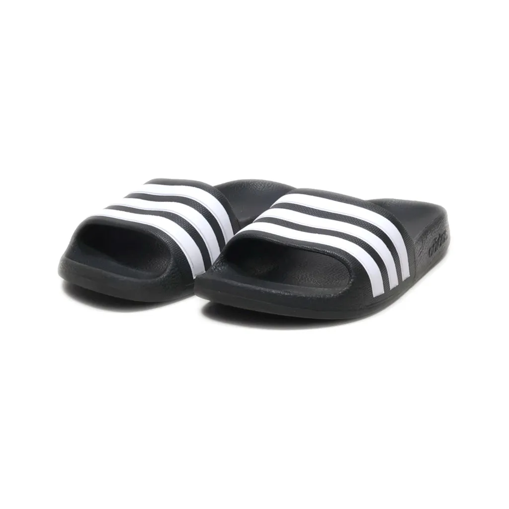 Adidas Slippers Rubber Black Colour For Women