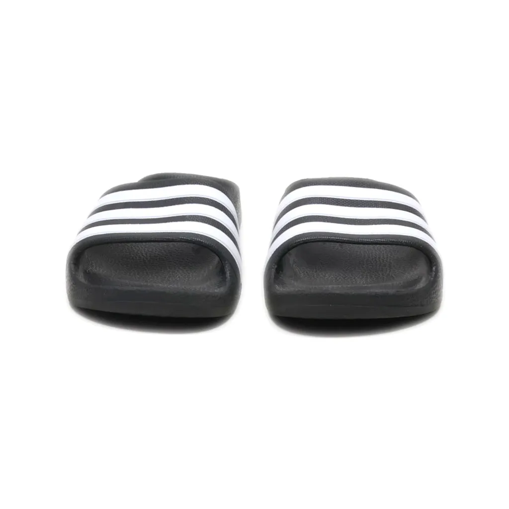 Adidas Slippers Rubber Black Colour For Women