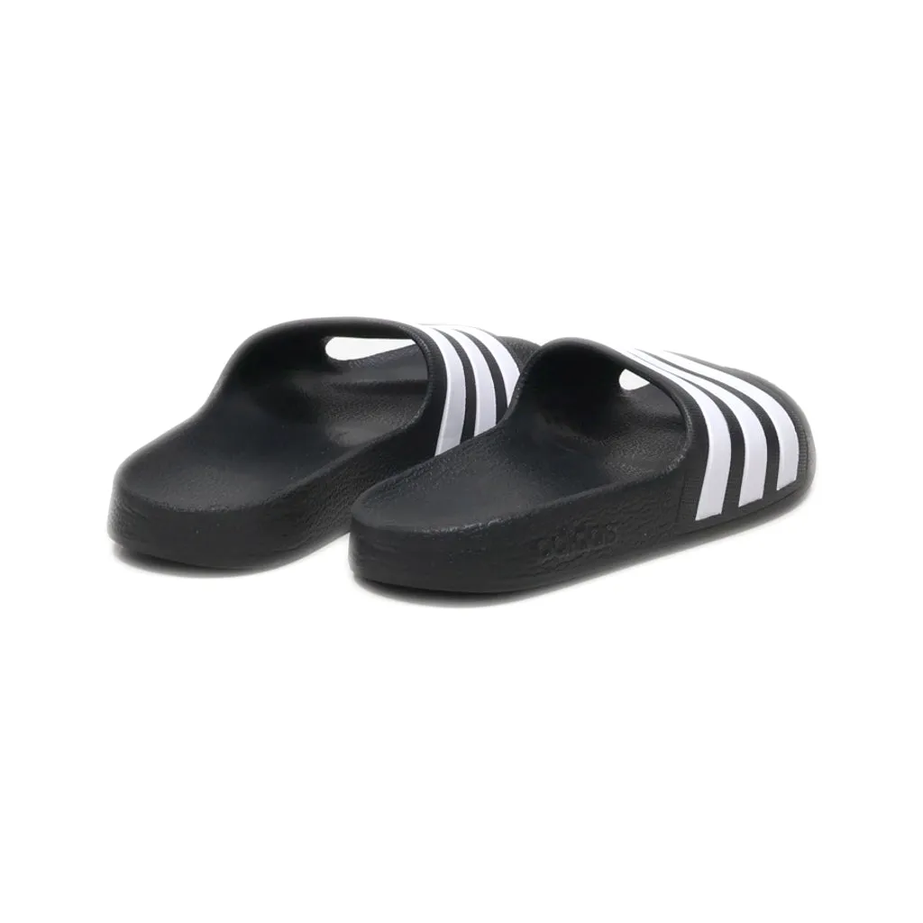 Adidas Slippers Rubber Black Colour For Women