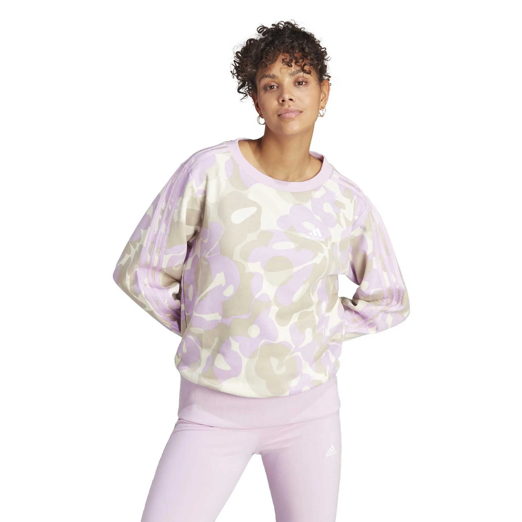 adidas Women's All Over Print Sweatshirt