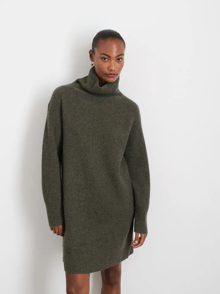 Alex Mill Olive Cashmere Simone Sweater Dress