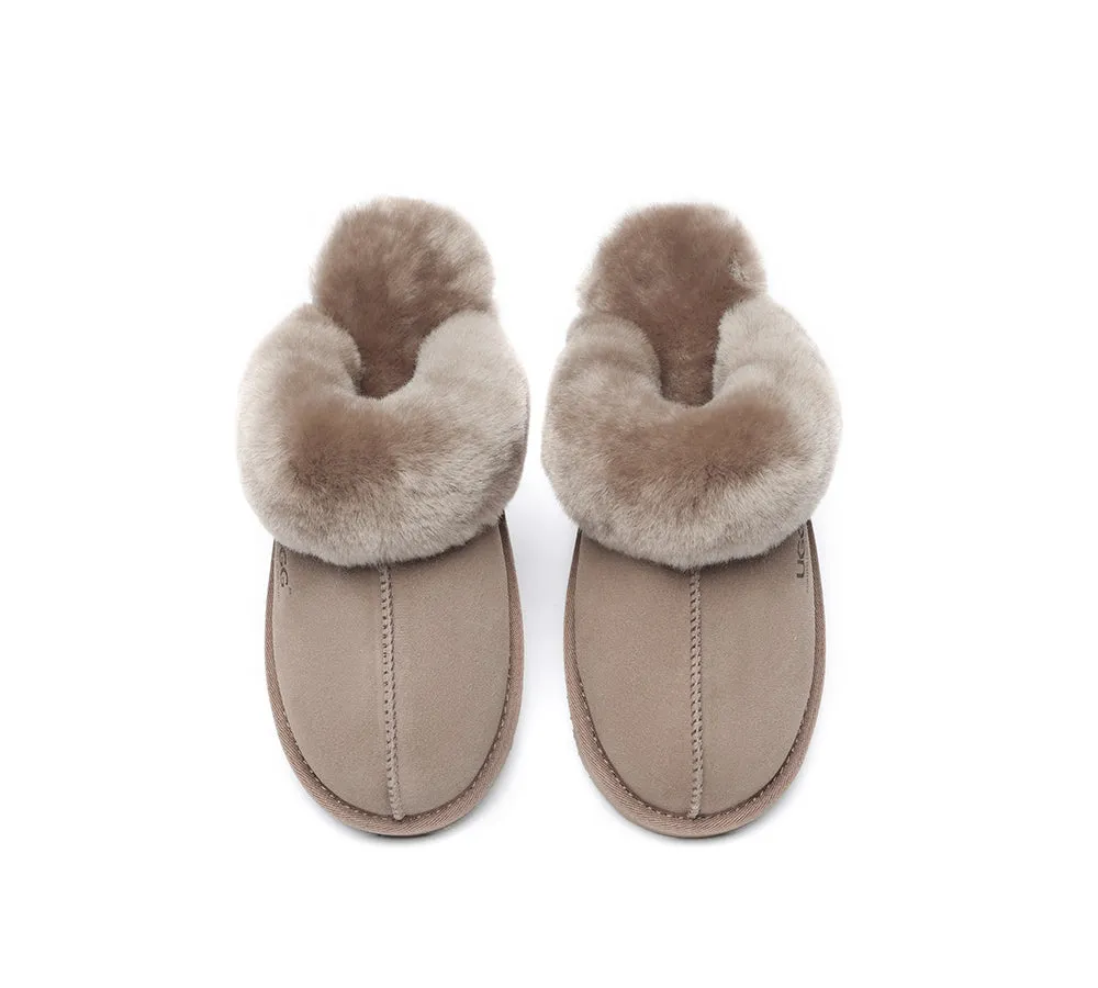 AUSTRALIAN SHEPHERD® UGG Slippers Premium Sheepskin Wool Muffin Special