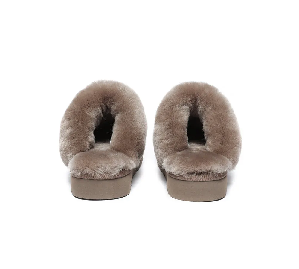 AUSTRALIAN SHEPHERD® UGG Slippers Premium Sheepskin Wool Muffin Special