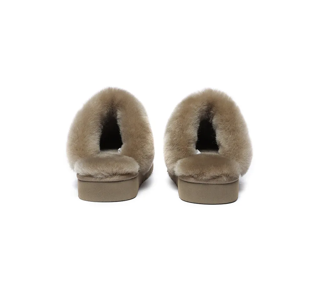 AUSTRALIAN SHEPHERD® UGG Slippers Premium Sheepskin Wool Muffin Special