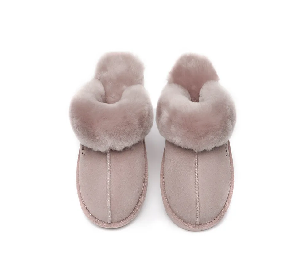 AUSTRALIAN SHEPHERD® UGG Slippers Premium Sheepskin Wool Muffin Special