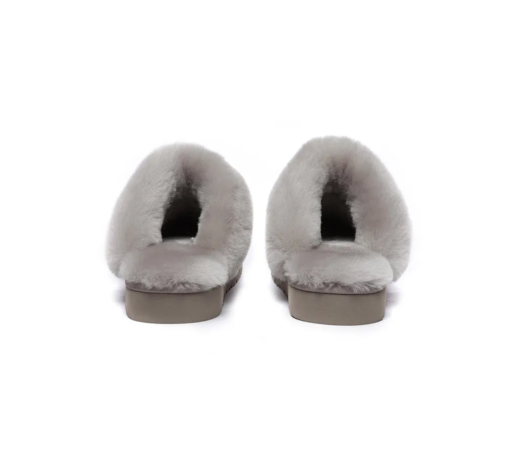 AUSTRALIAN SHEPHERD® UGG Slippers Premium Sheepskin Wool Muffin Special