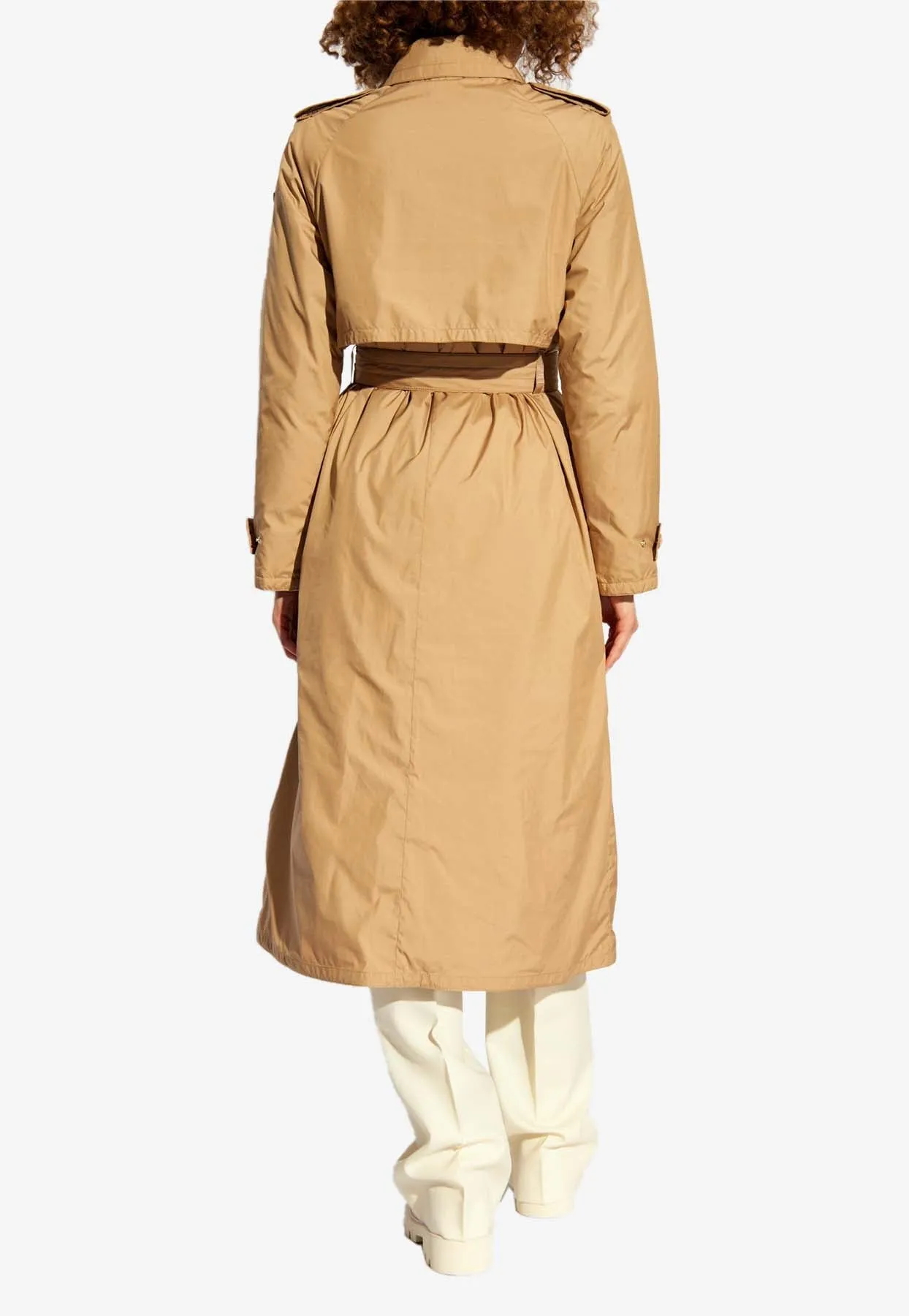 Barbetane Double-Breasted Trench Coat