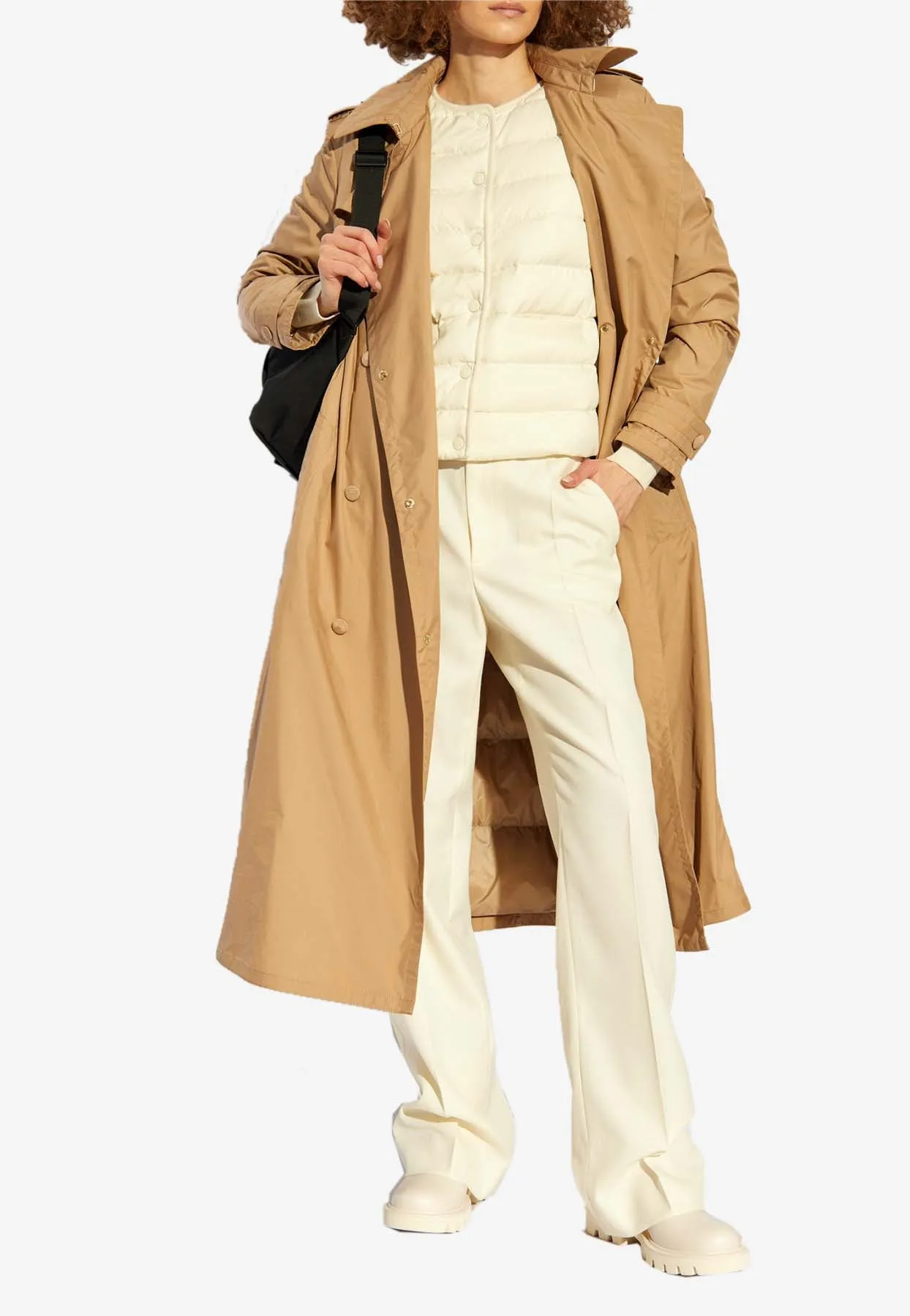 Barbetane Double-Breasted Trench Coat