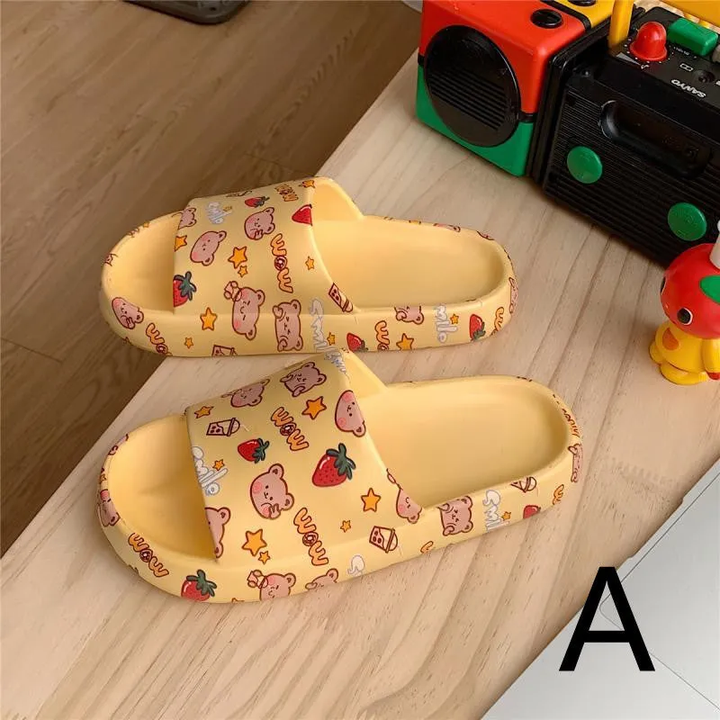 Beach Sandals, Cute Girls, Thick-soled Sandals And Slippers For Indoor Home And Outdoor Wear