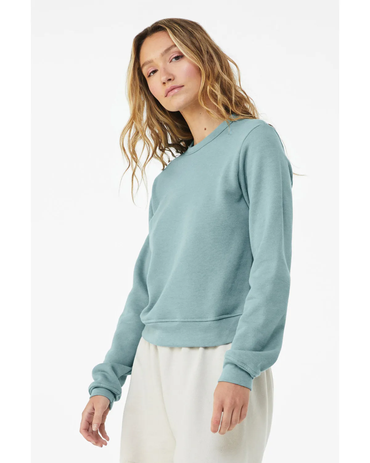 Bella   Canvas Ladies' Classic Pullover Crewneck