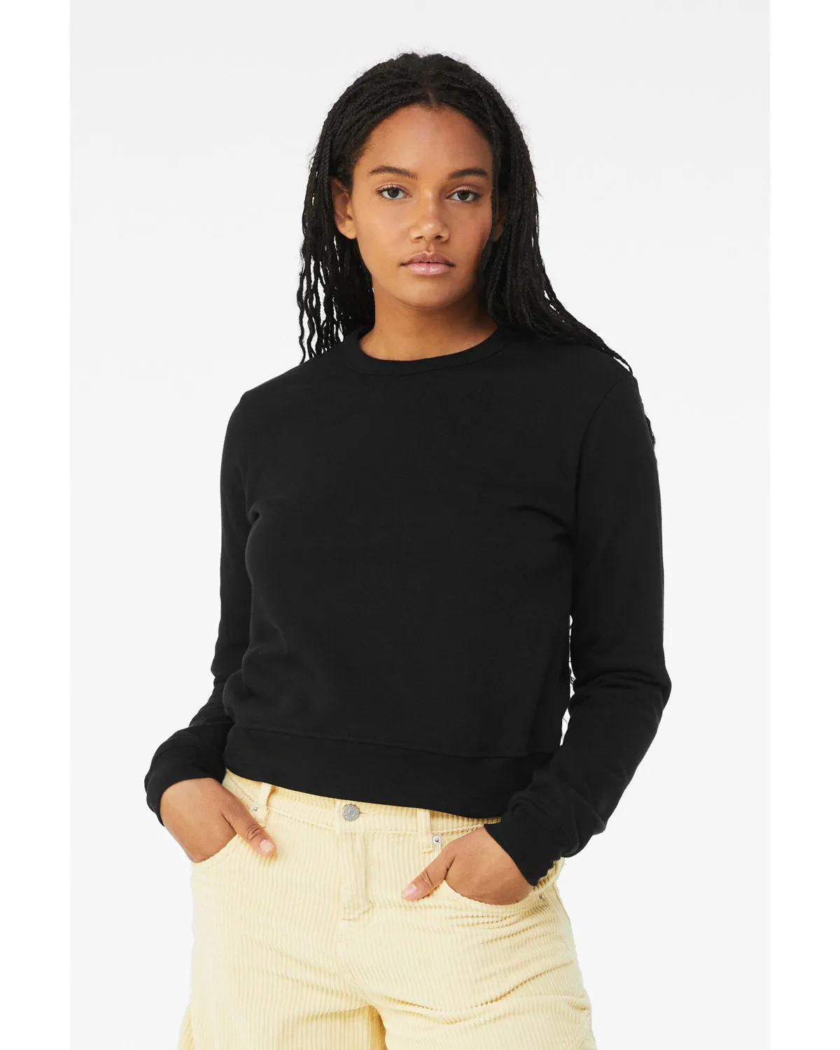 Bella   Canvas Ladies' Classic Pullover Crewneck