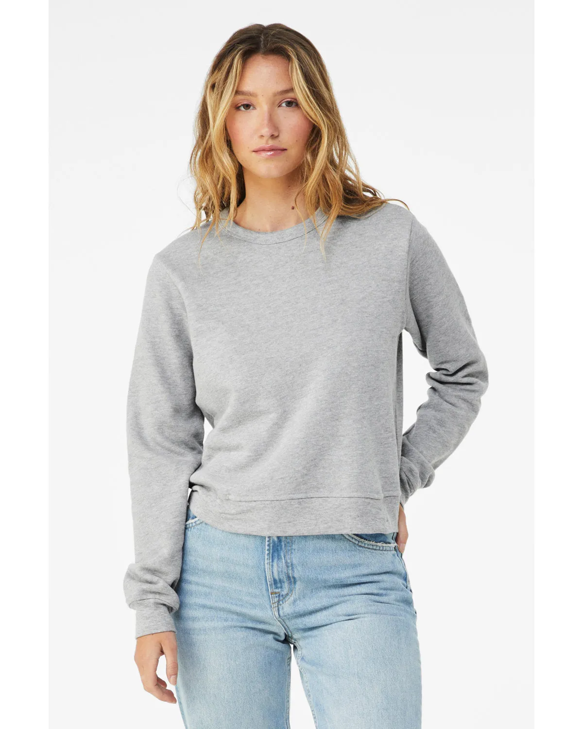 Bella   Canvas Ladies' Classic Pullover Crewneck