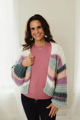 Bold Chunky Knit Cardi