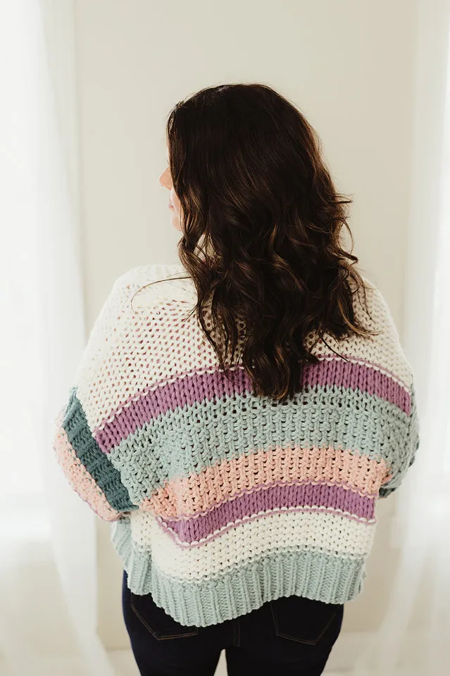 Bold Chunky Knit Cardi