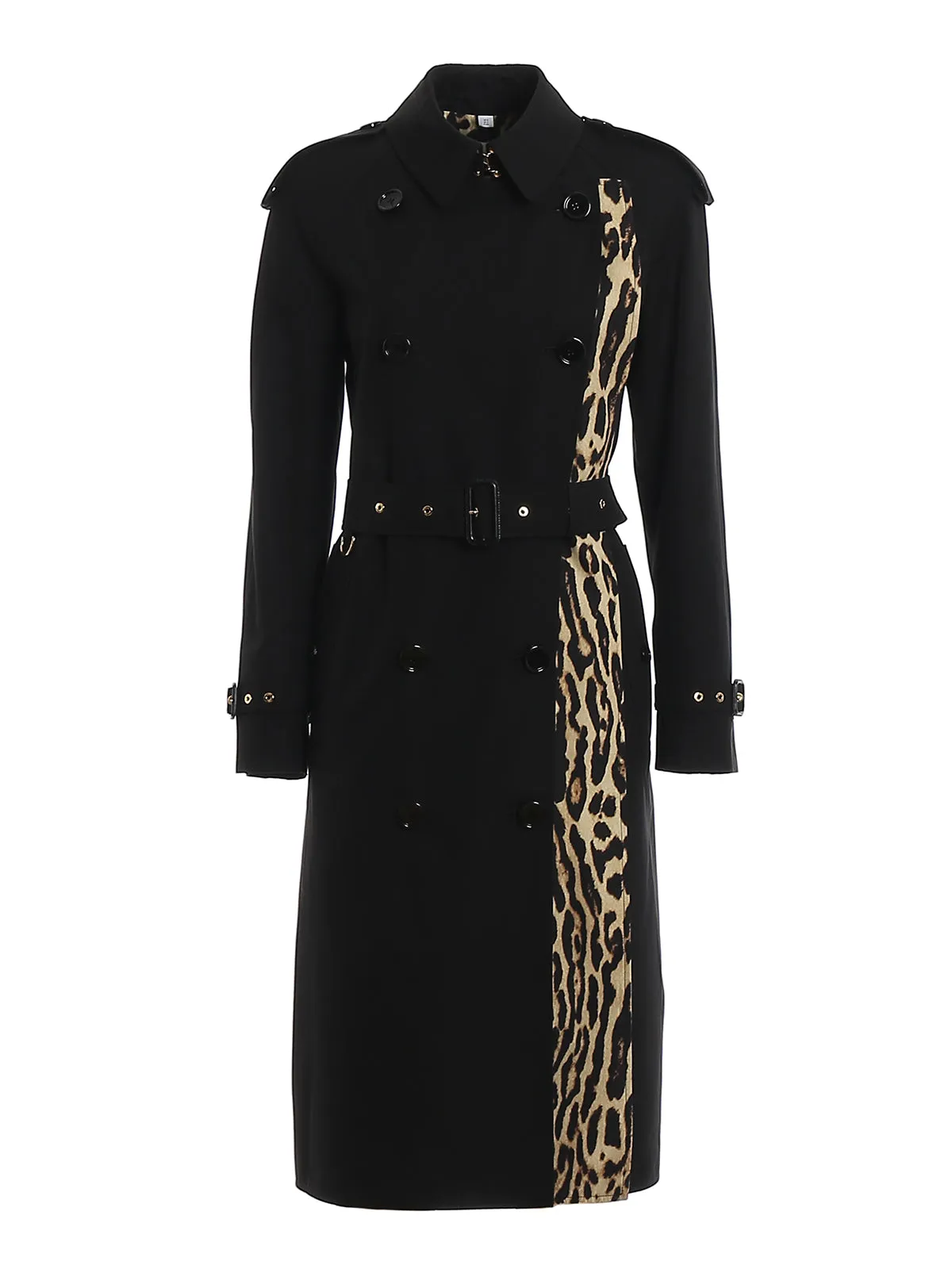 BURBERRY TRENCH BRIDSTOW LEOPARD PRINT LINING