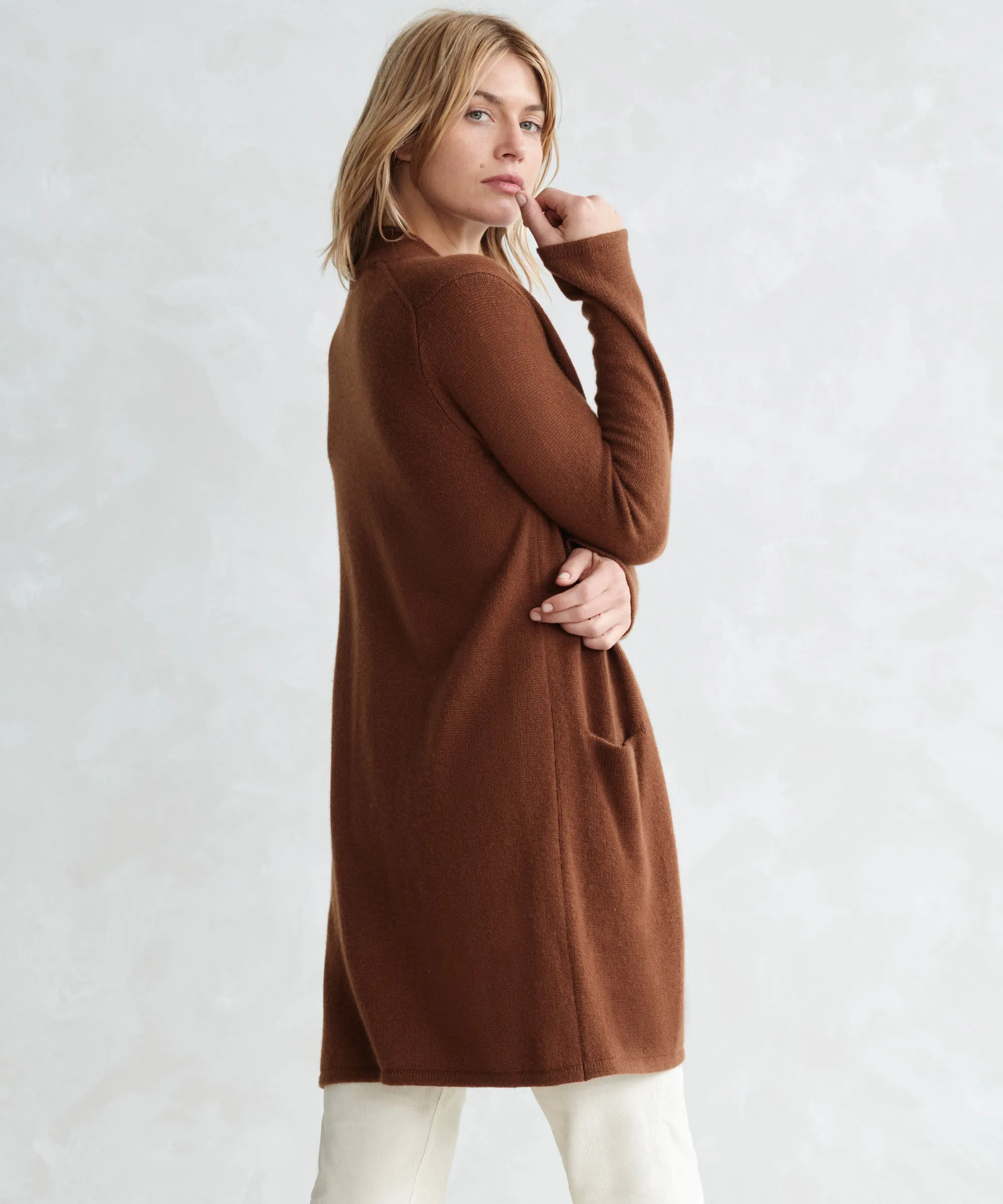 Cashmere Sweater Coat