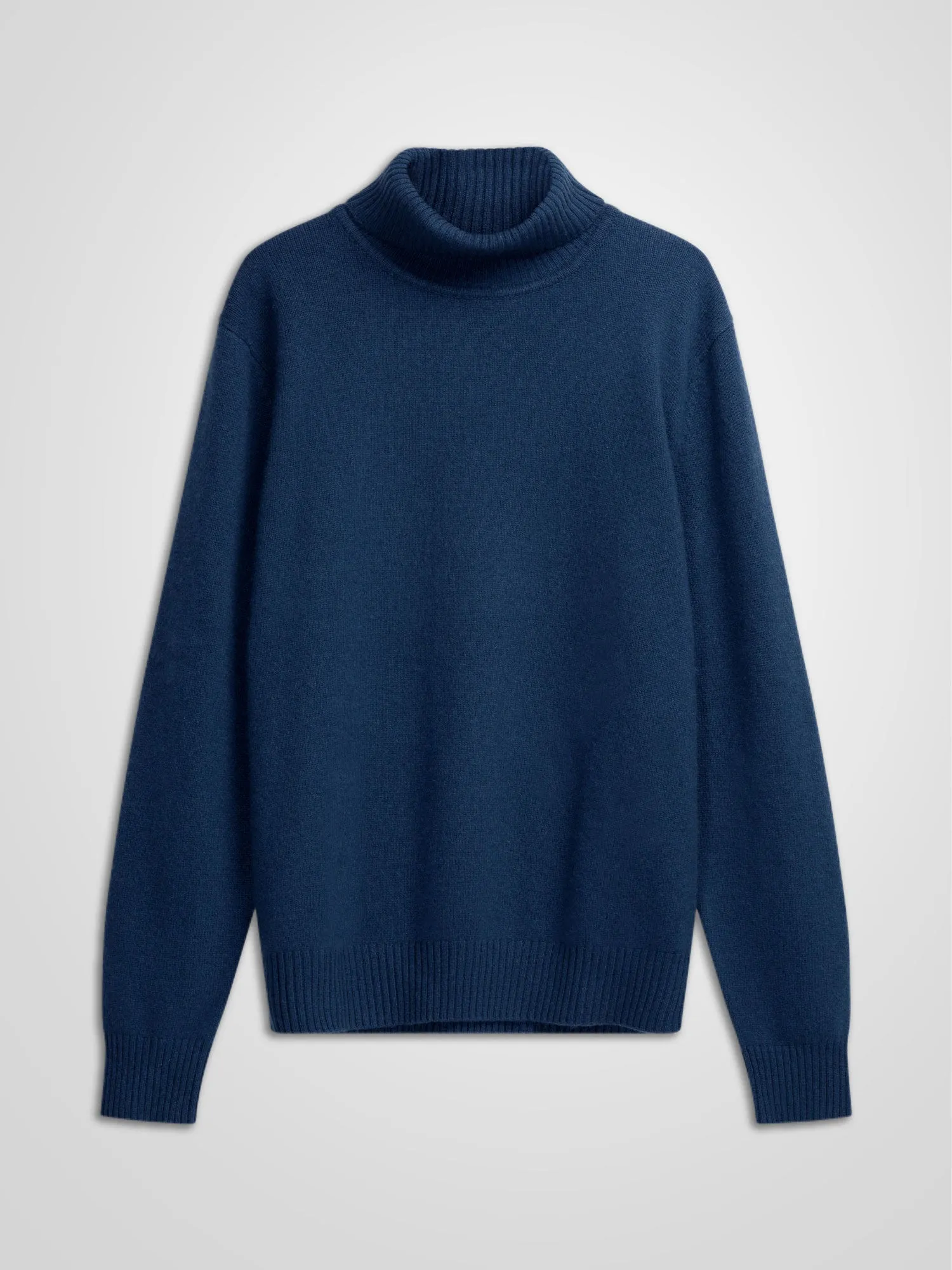 Cashmere sweater "Milano" - mountain blue