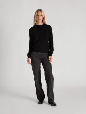 Cashmere sweater "Thora" - black