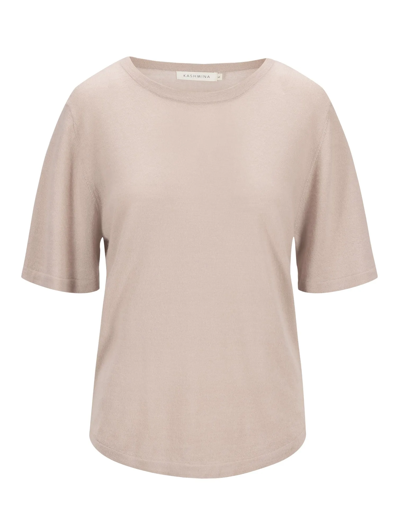 Cashmere top "Airy top" - feather