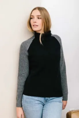 Cashmere Turtleneck Ribbed sweater