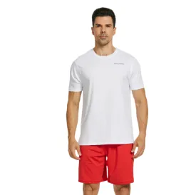 Central Performance Short Sleeve Top in White