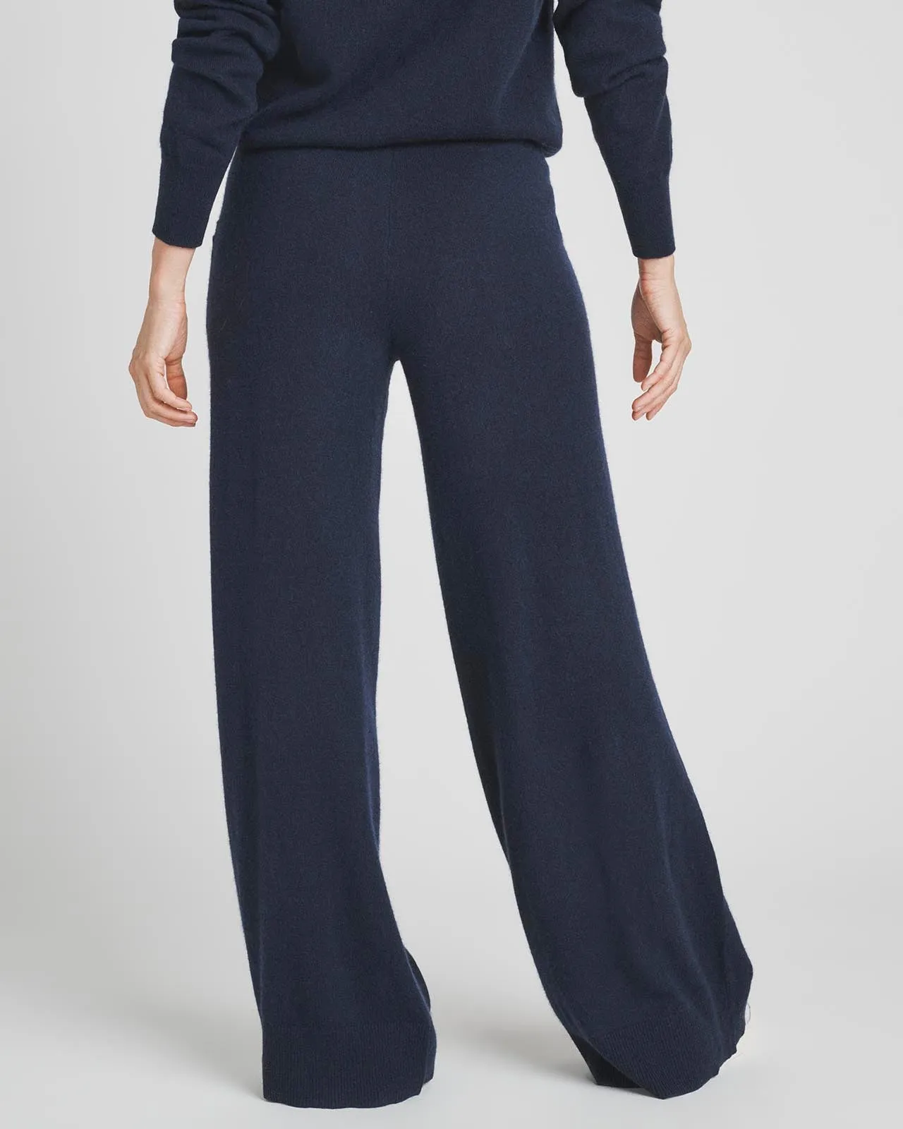 Charlotte Cashmere Wide Leg Pant