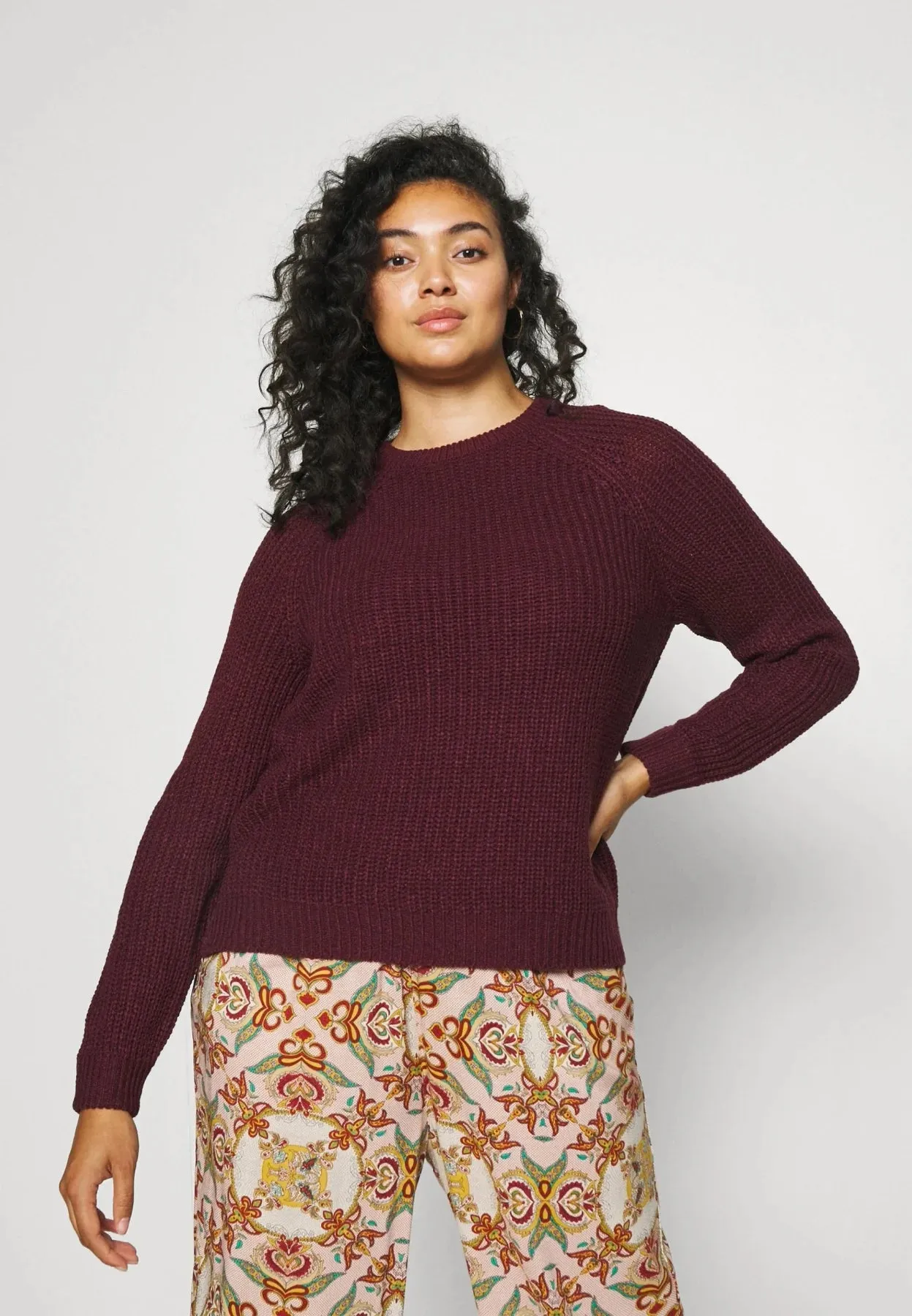 Chunky Ribbed Knit Jumper