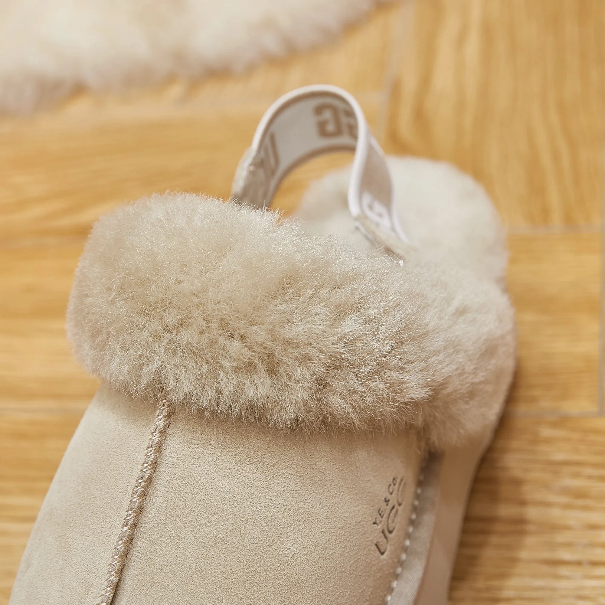 Classic Lady's Scuff - Platform Sole Premium Australian Sheepskin UGG Slippers