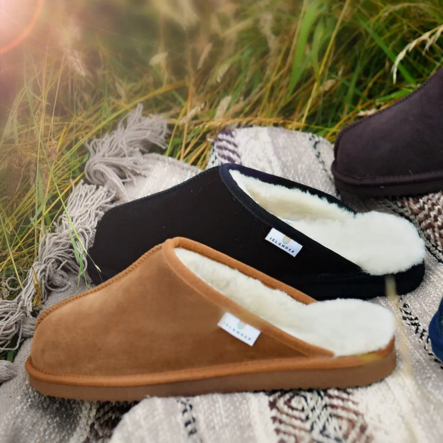 Classic Men's Sheepskin Slippers