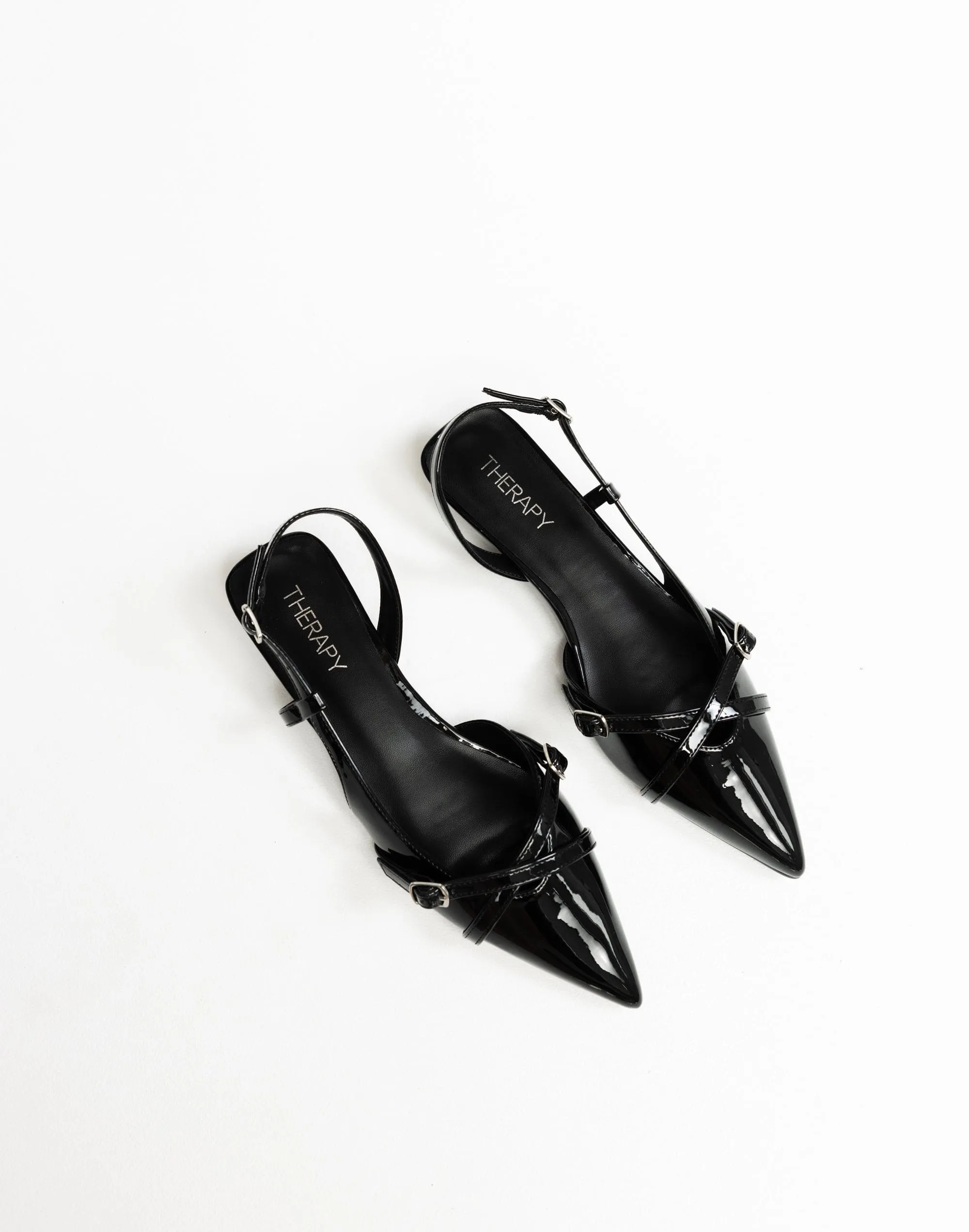 Contender Heels (Black) - By Therapy