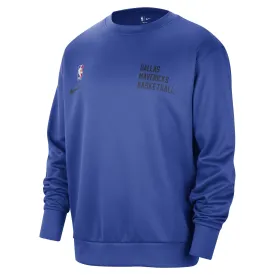 DALLAS MAVERICKS NIKE ROYAL BLUE SWEATSHIRT