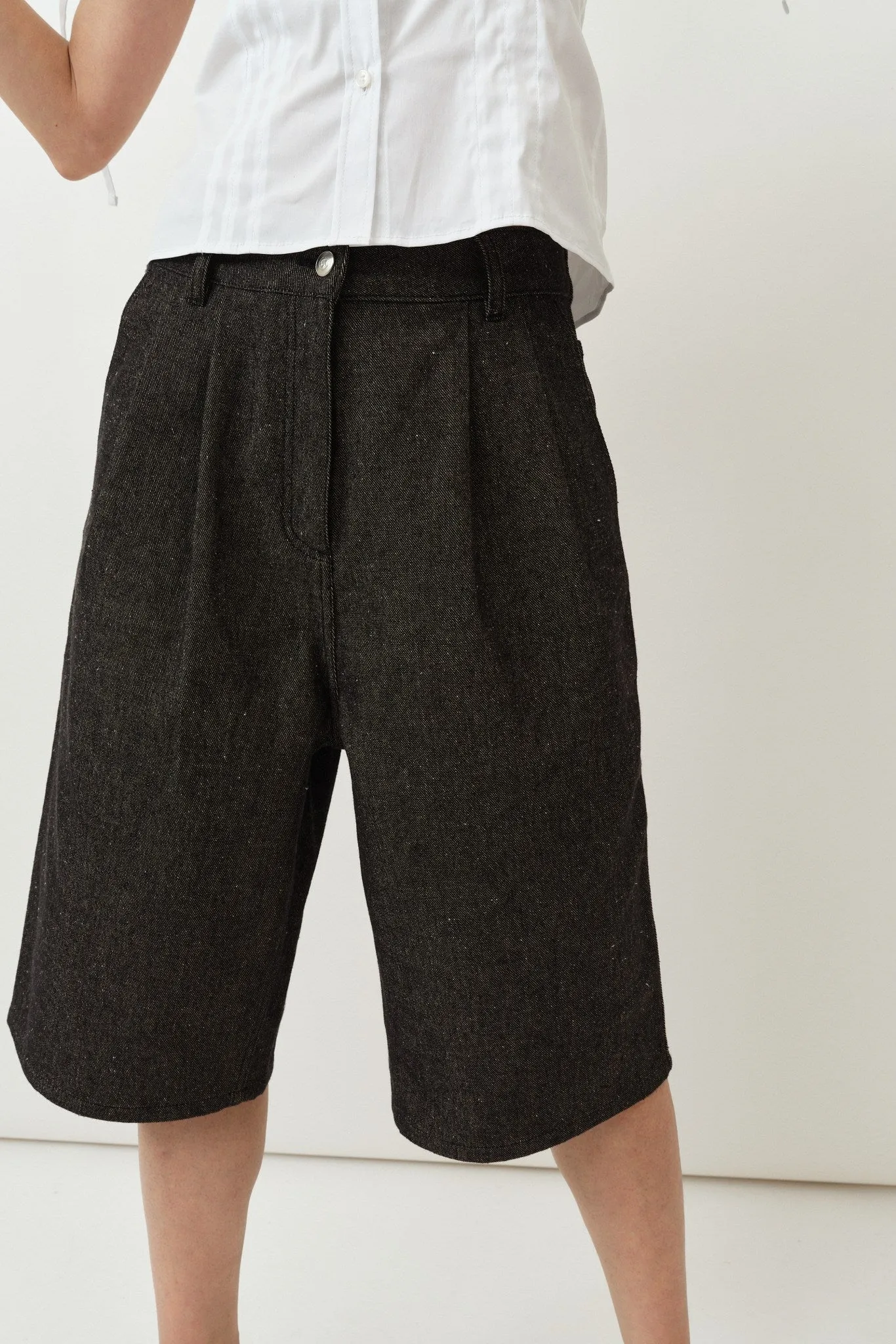 Dani Shorts — Black/White