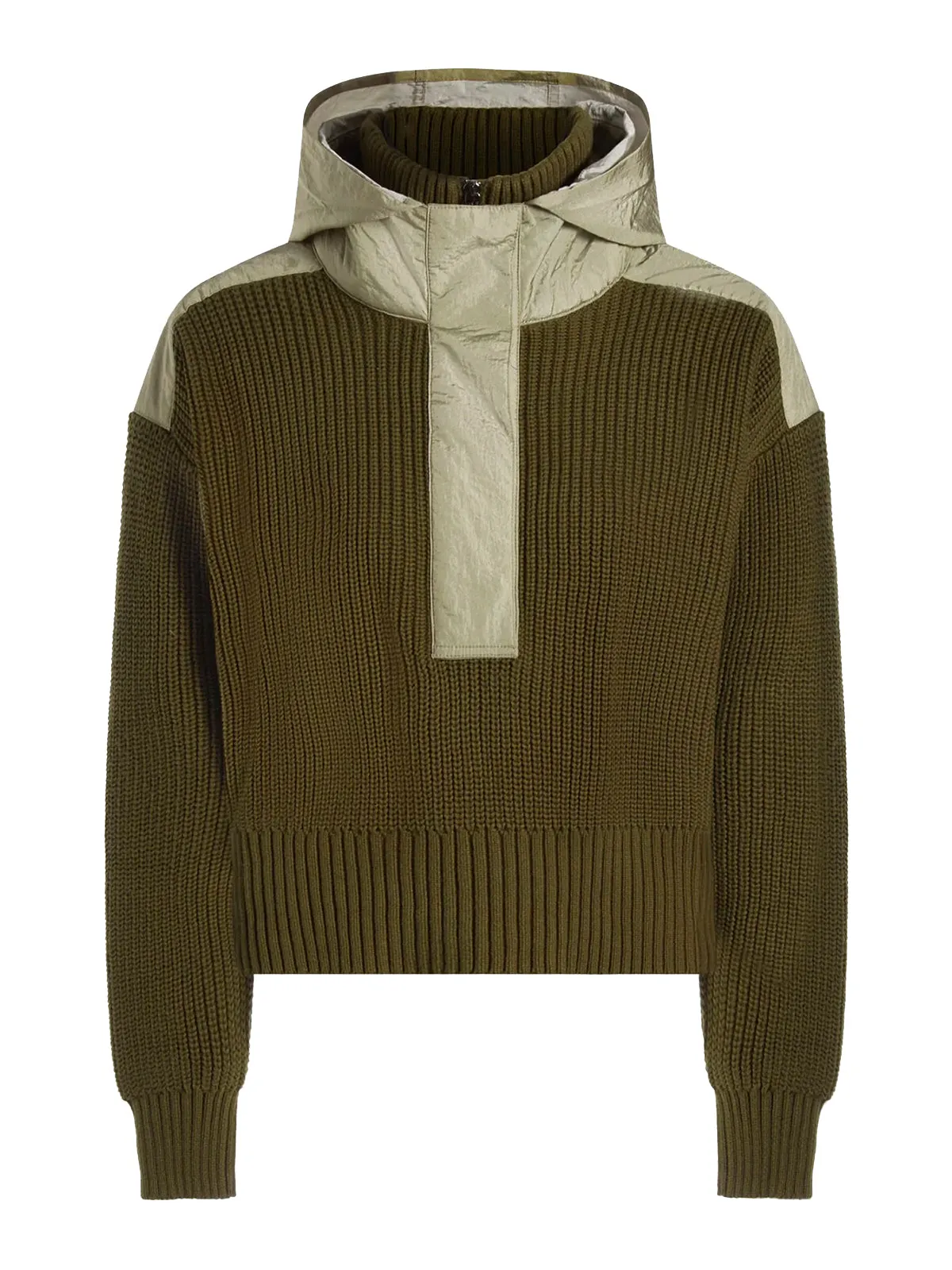 Dark Olive Mix Carter Half Zip Pullover