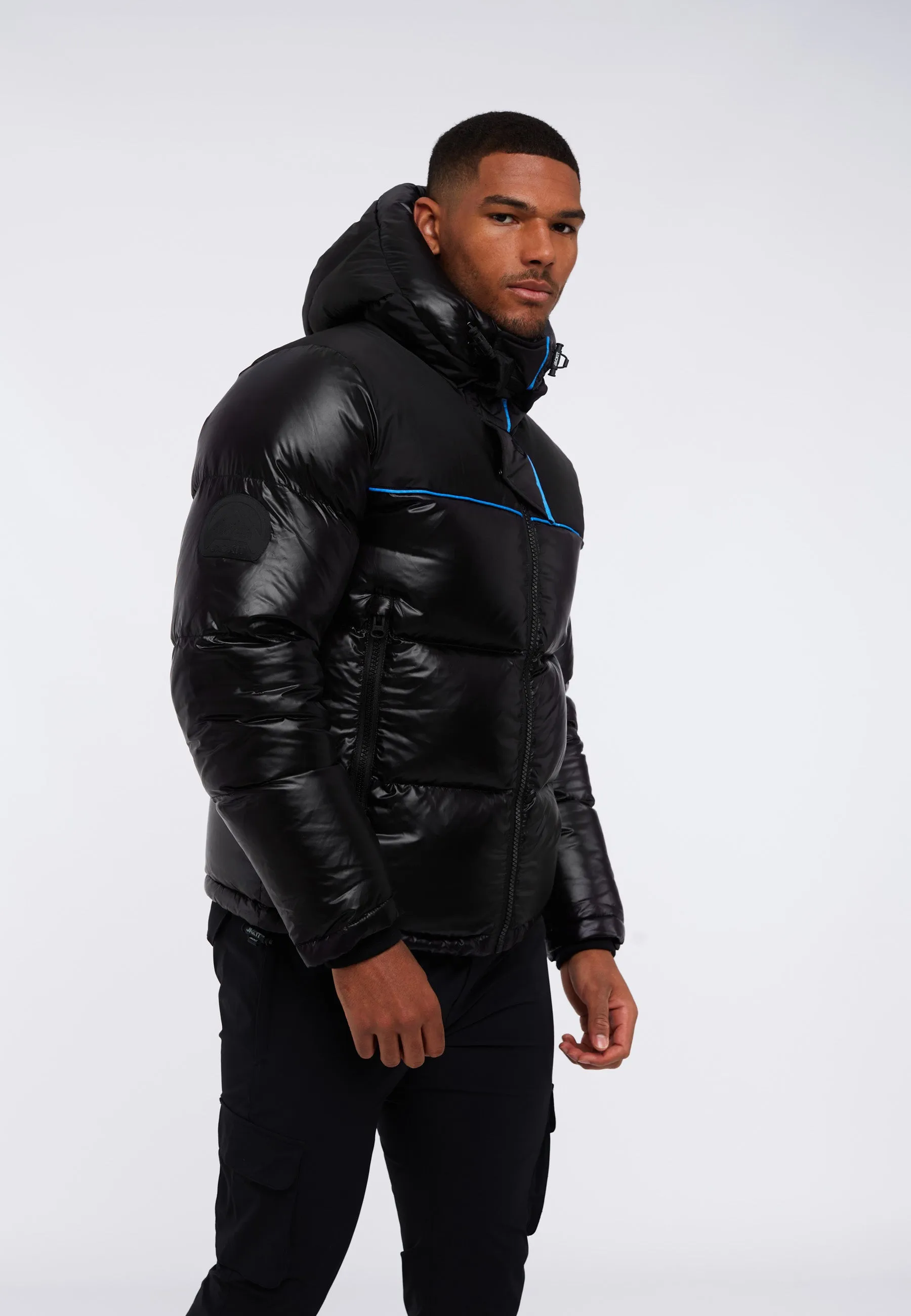 Diamond Down Hooded Jacket