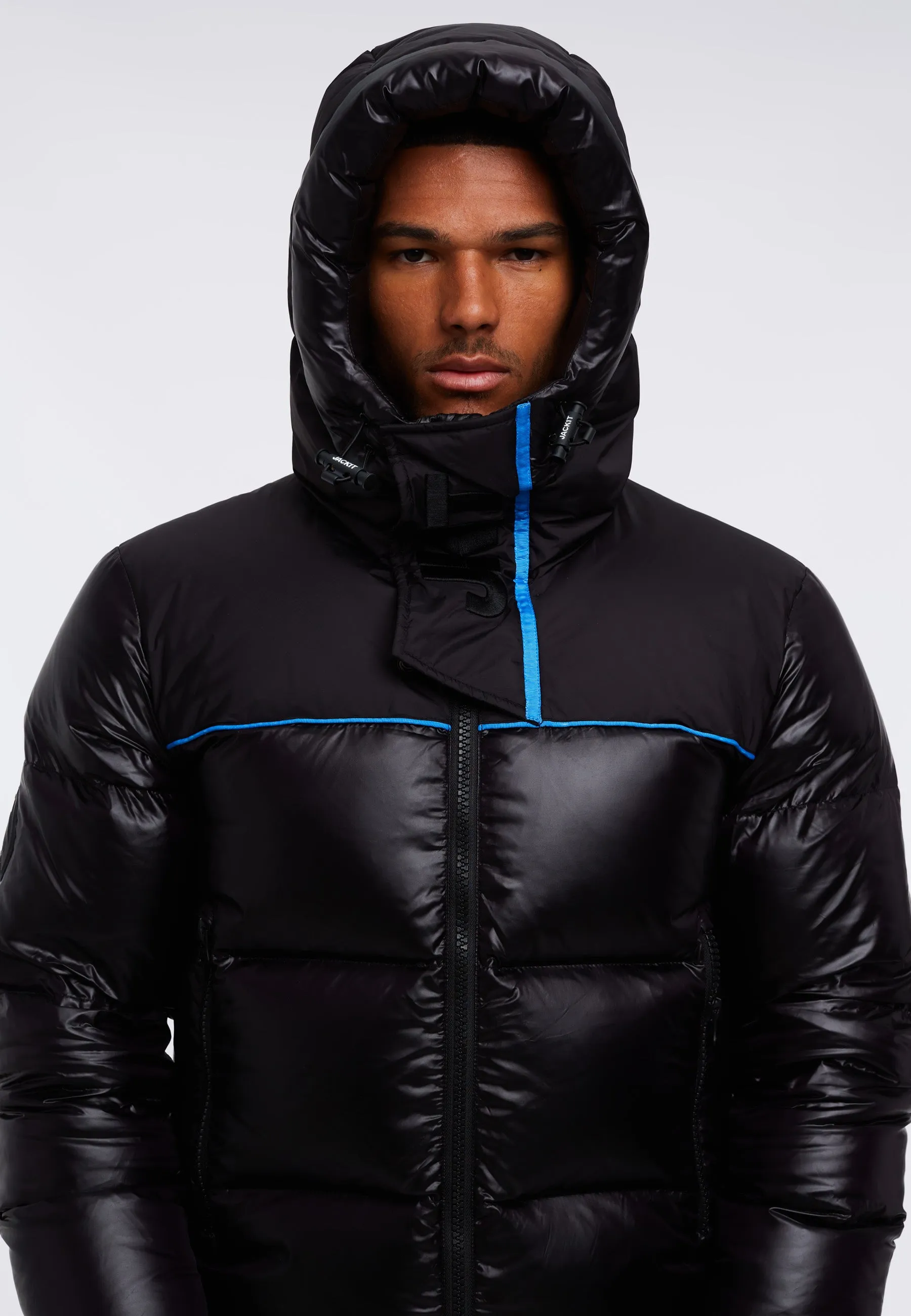 Diamond Down Hooded Jacket