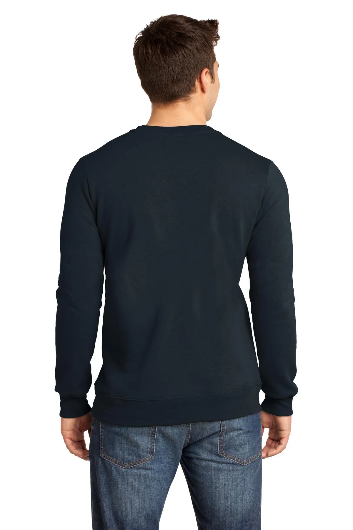 District Young Men's The Concert Fleece Crew. DT820