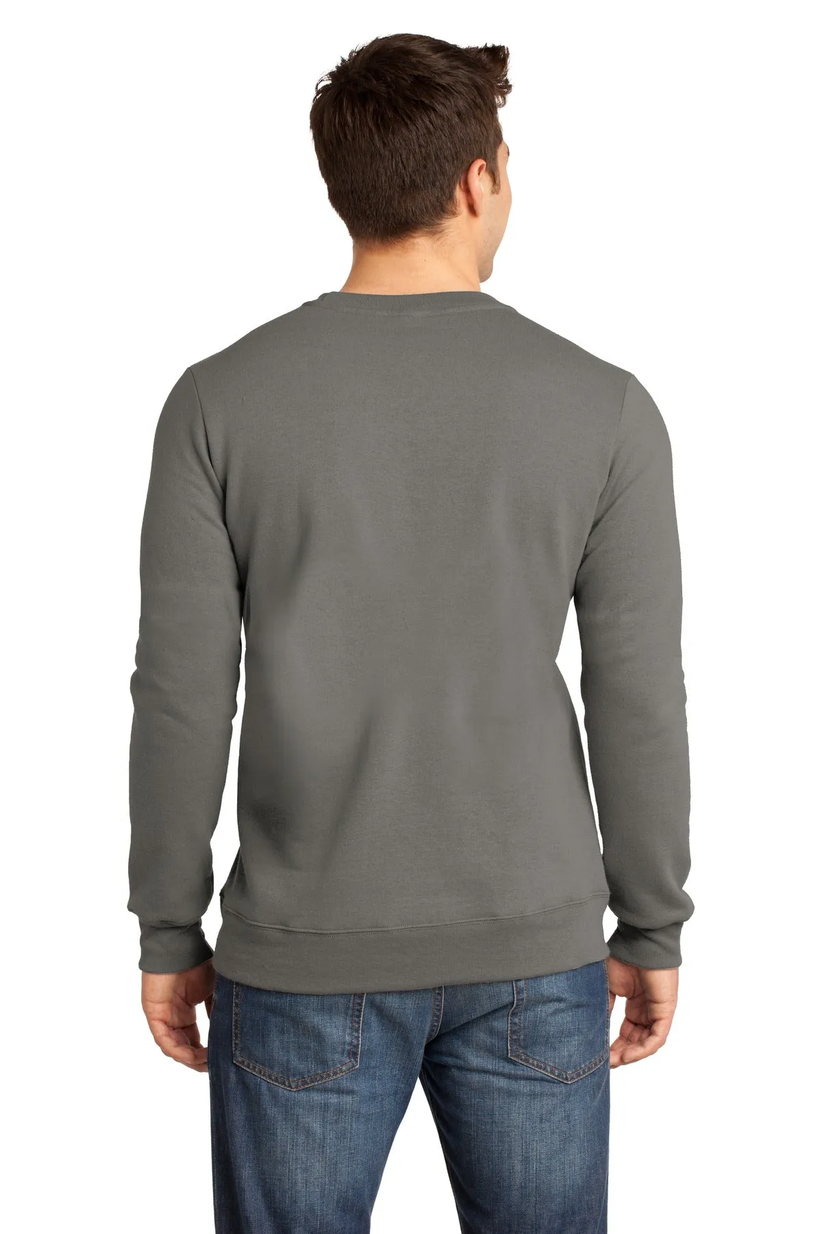 District Young Men's The Concert Fleece Crew. DT820