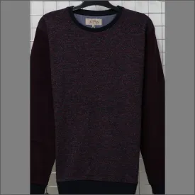 Drifter Wine Pattern Crew Neck^