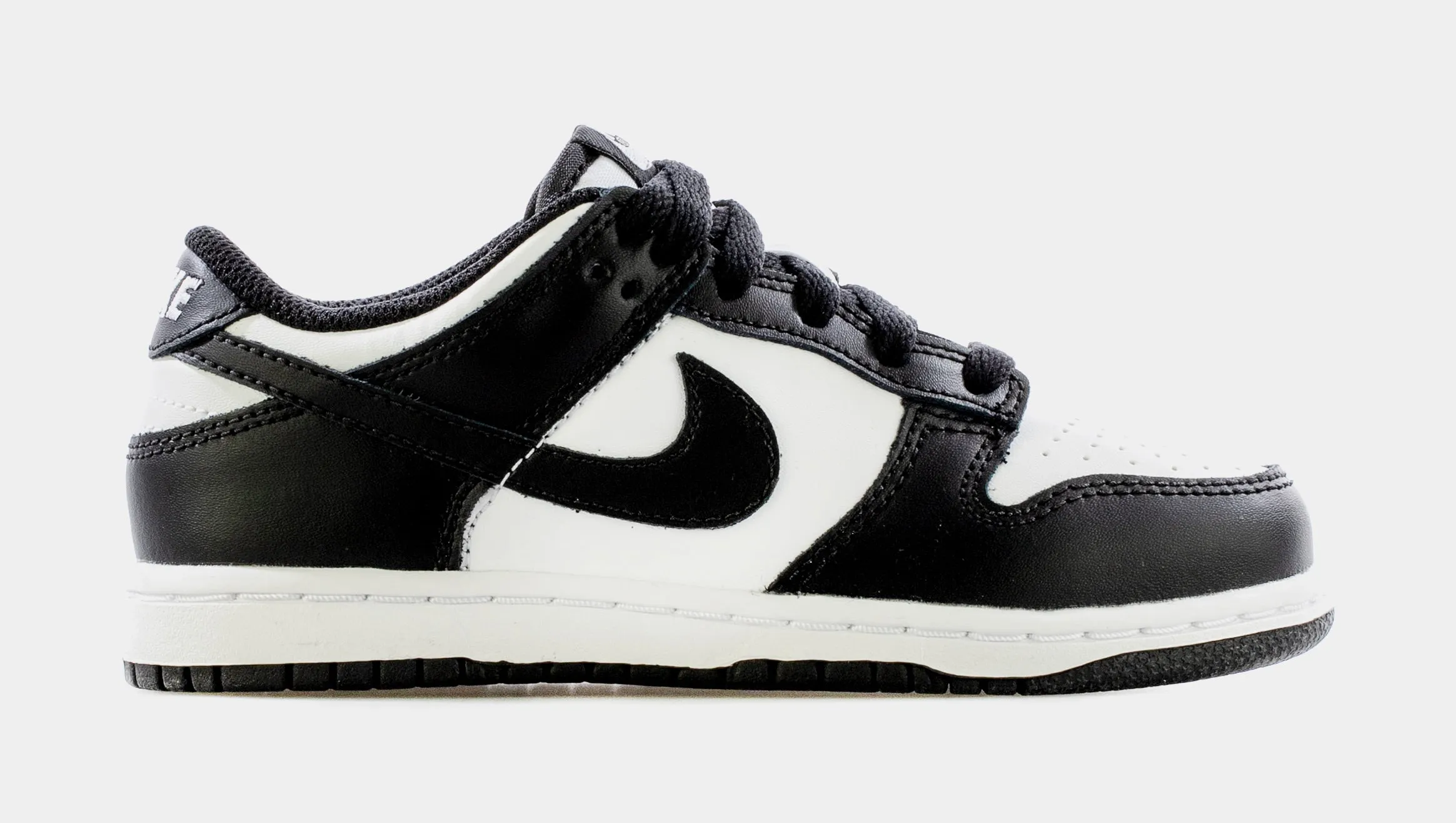 Dunk Low Retro Preschool Lifestyle Shoe (White/Black)