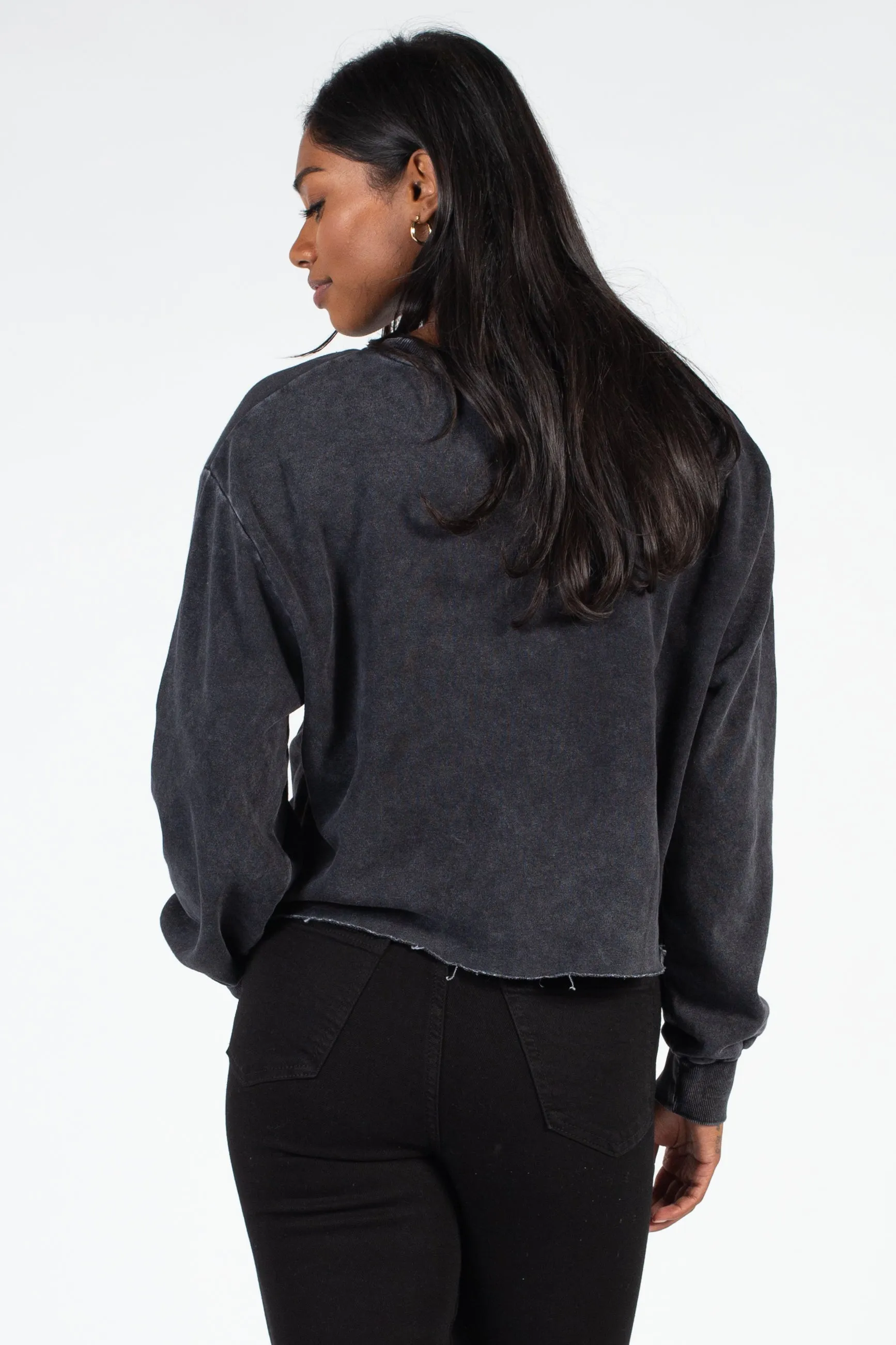 Ember Raw Hem Sweatshirt