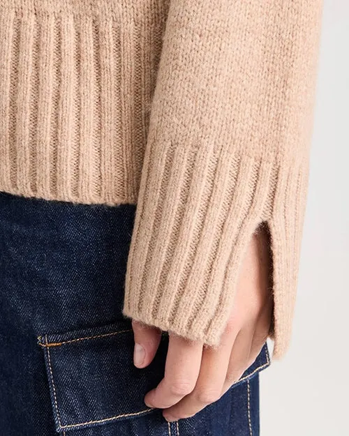 FAVORITE DAUGHTER | The William Sweater | Almond