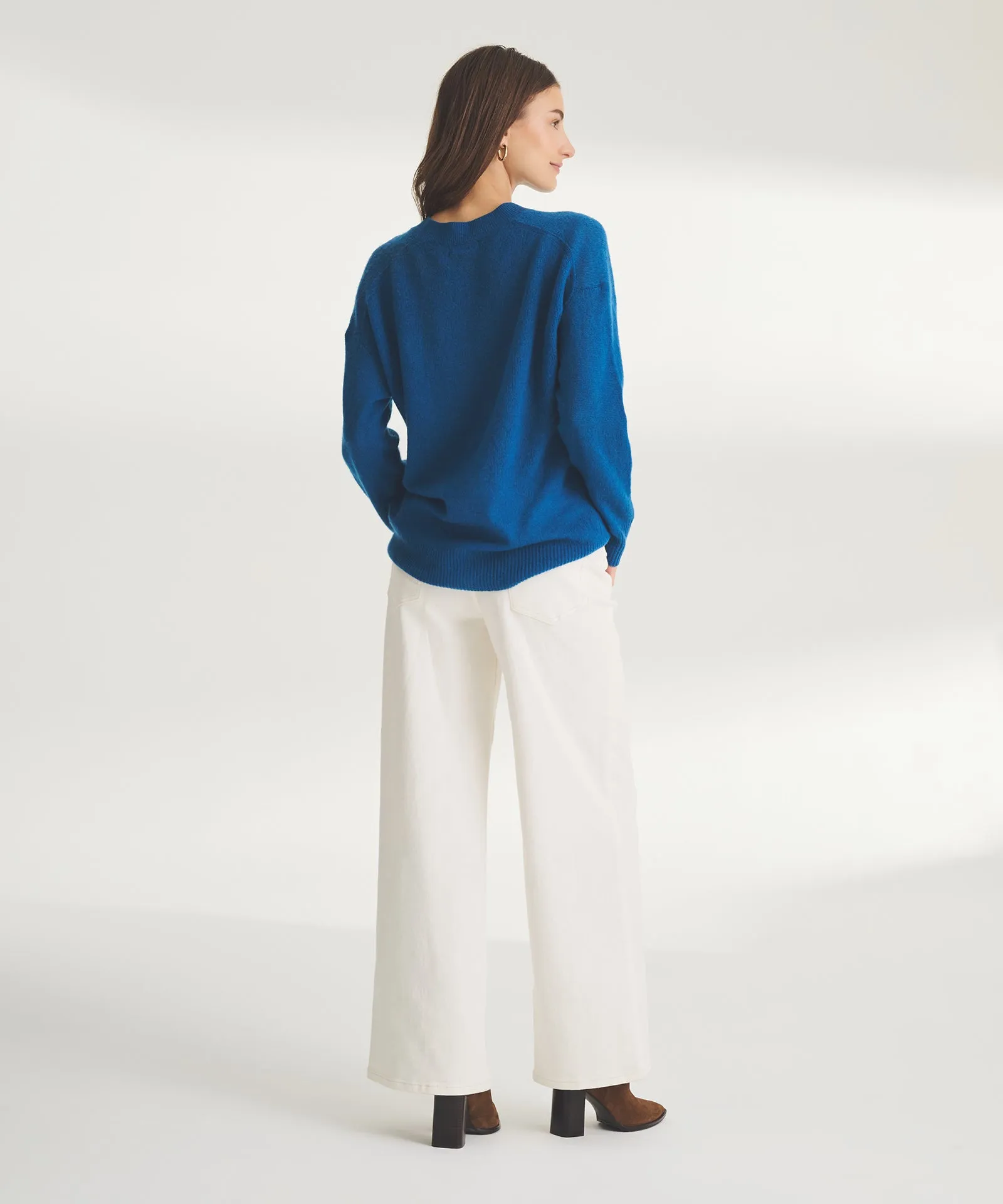 Featherweight Cashmere Crewneck Sweater