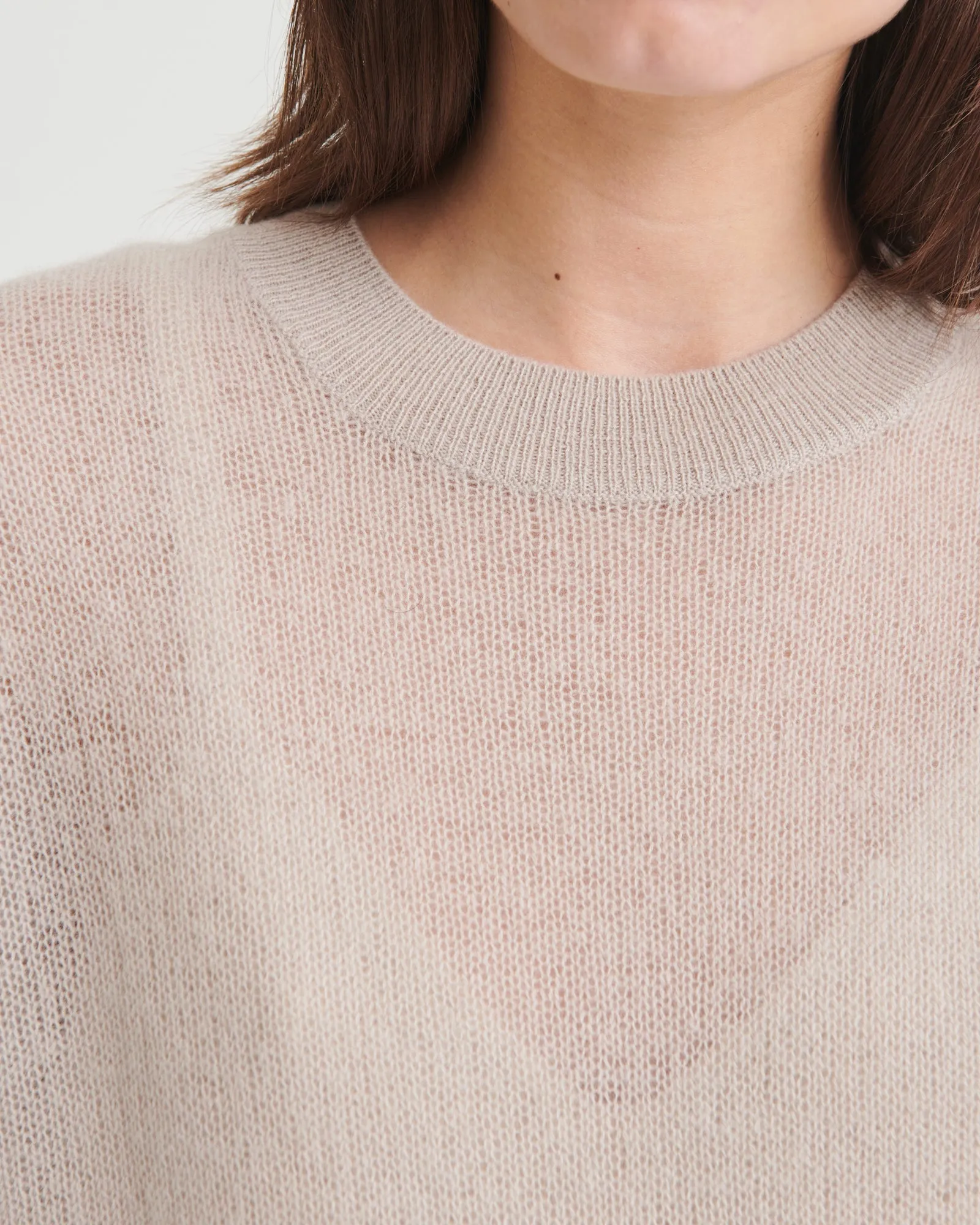 Featherweight Cashmere Crewneck Sweater