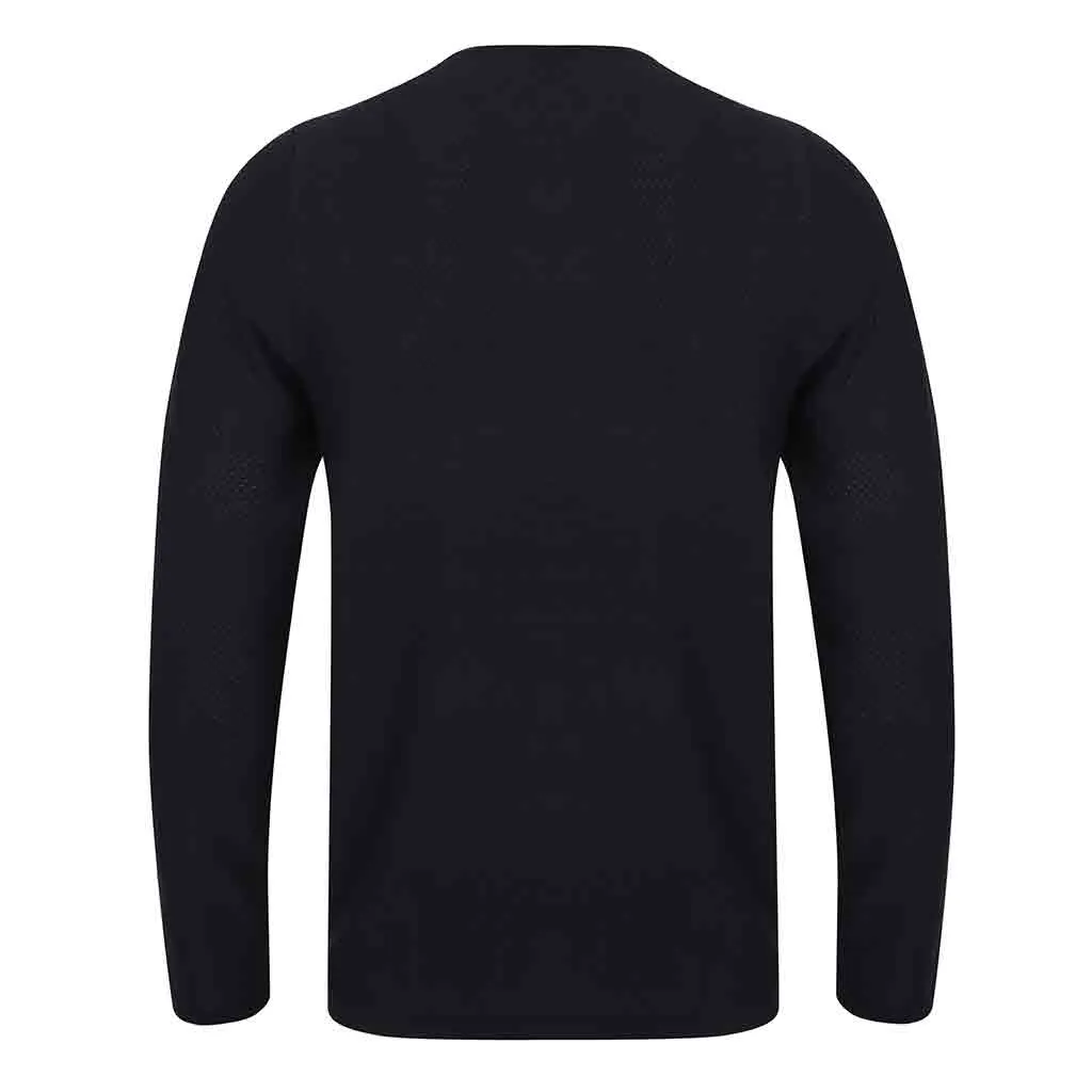 Felstead Textured Crew Neck Jumper