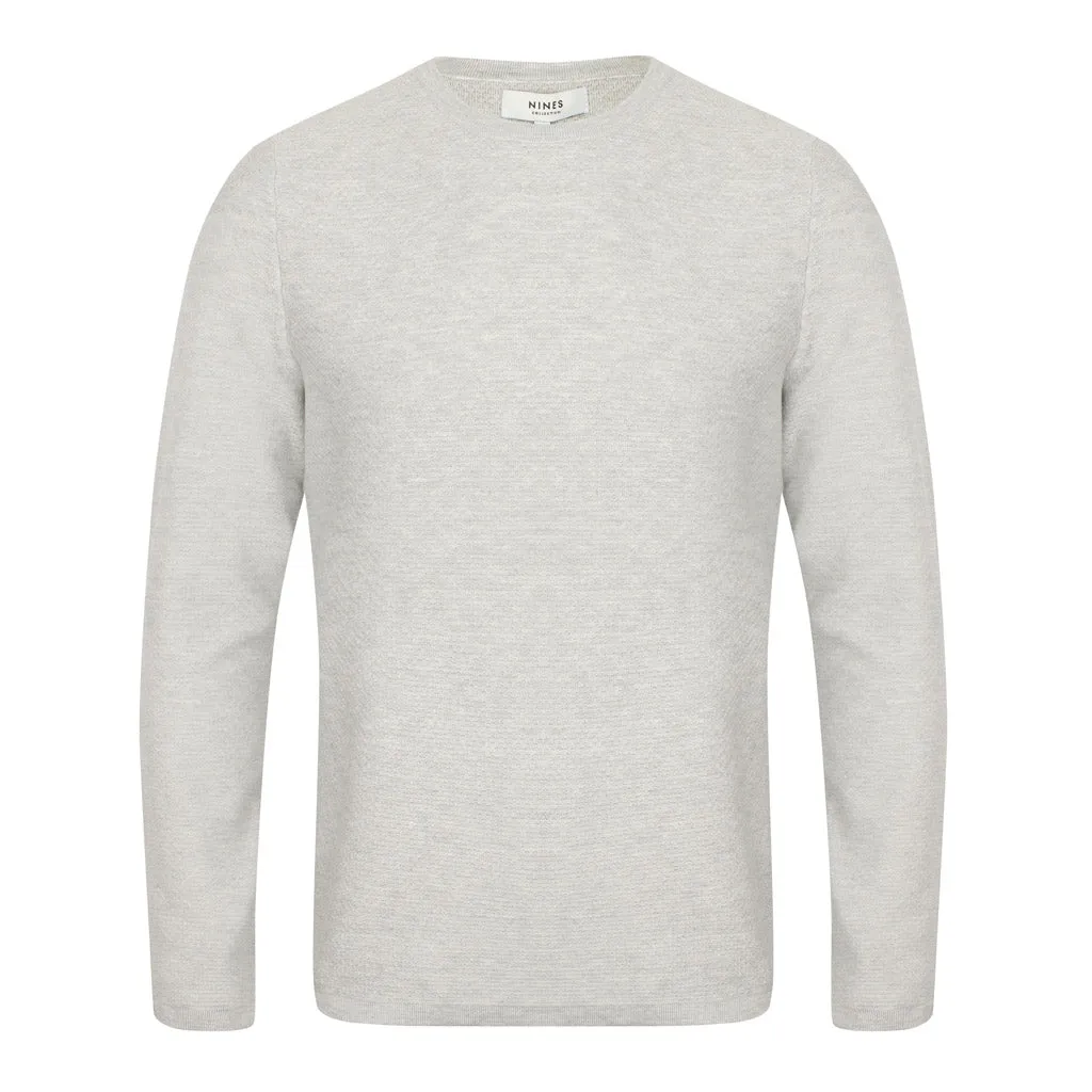 Felstead Textured Crew Neck Jumper