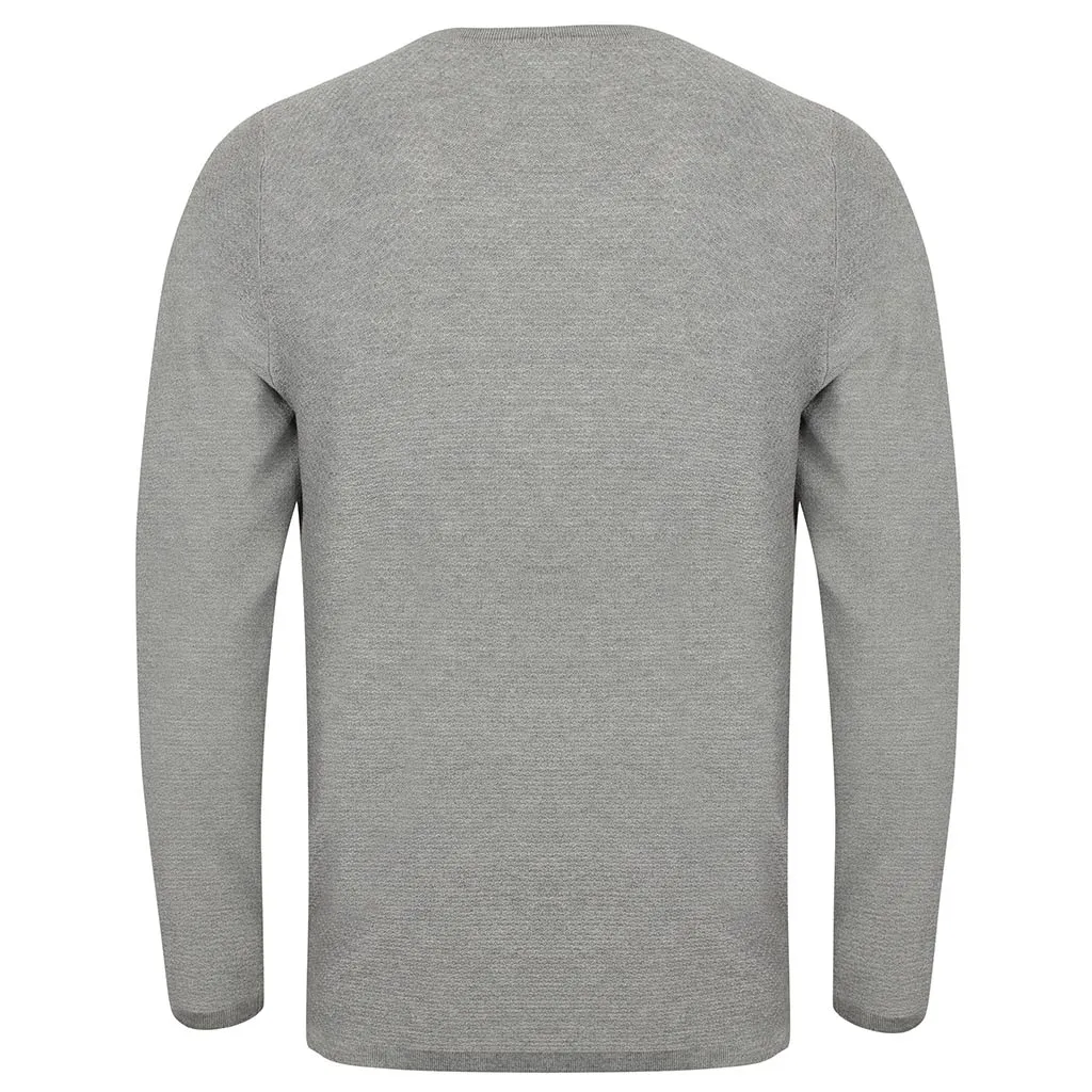 Felstead Textured Crew Neck Jumper