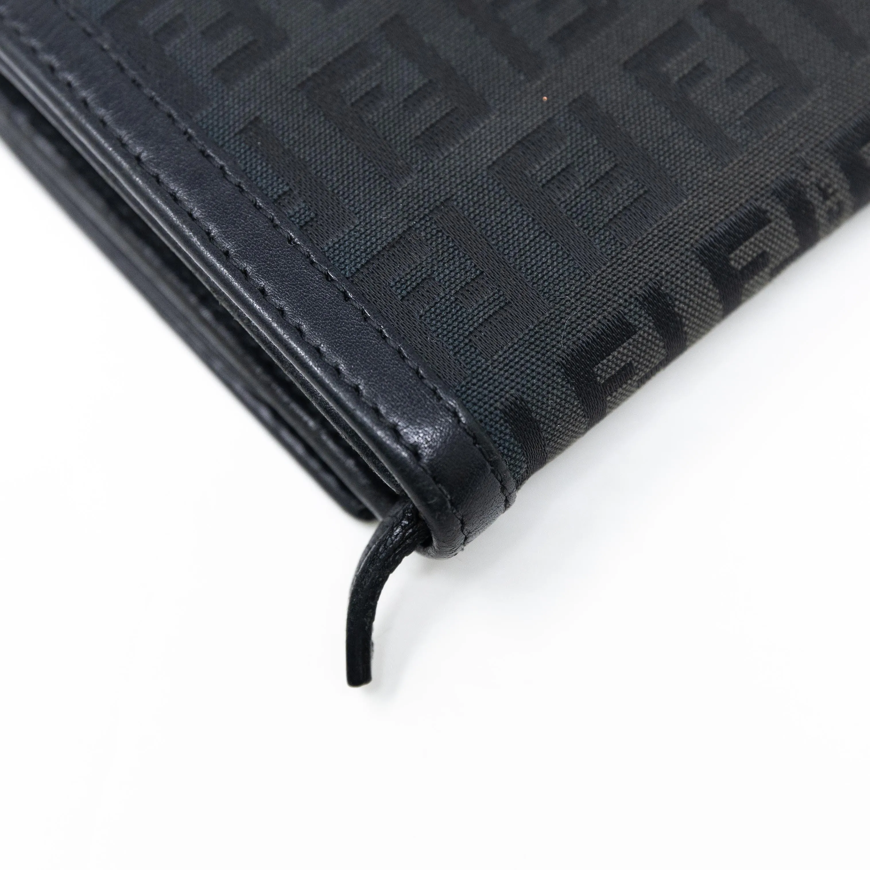 Fendi Black Zucchino Wallet