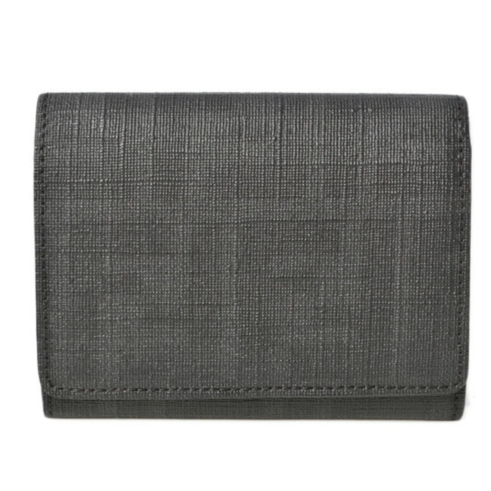 FENDI card case coin  coated canvas FF Zucca black